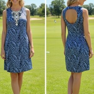 Nanette Lepore Cobalt Buonissimo Sheath Beaded Dress